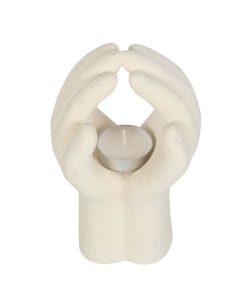 Praying Hands Tealight Holder - Image 3