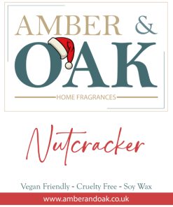 Eco-friendly Nutcracker Wax Melt Jar for a warm, festive scent