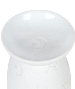 White Ceramic Constellation Oil Burner - Image 4