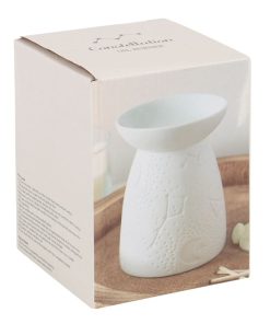 White Ceramic Constellation Oil Burner - Image 5