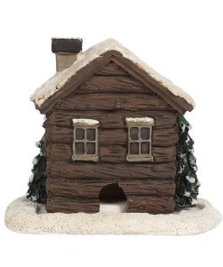 Log Cabin Incense Cone Burner - Image 2