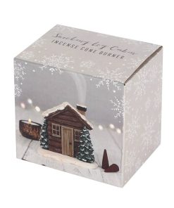 Log Cabin Incense Cone Burner - Image 4