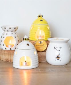 All Over Bee Print Oil Burner - Image 4