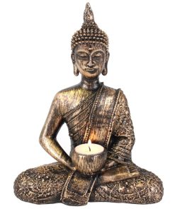 Sitting Thai Buddha Tealight Holder - Image 1