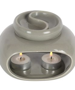 Grey Double Oil Burner - Image 1