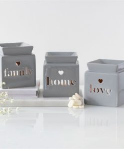 Grey Love Cut Out Oil Burner - Image 5