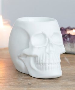 White Skull Oil Burner - Image 4