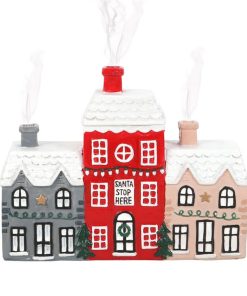 Christmas Village Incense Cone Holder - Image 1