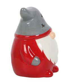 Red and Grey Gonk Tealight Holder - Image 3