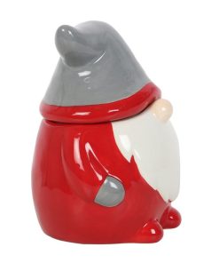 Red and Grey Gonk Lidded Mug - Image 5