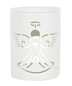 White Angel Cut Out Oil Burner - Image 1