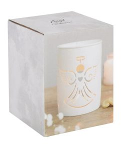 White Angel Cut Out Oil Burner - Image 3