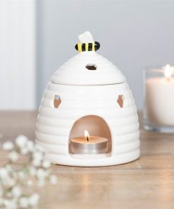 White Beehive Oil Burner - Image 5