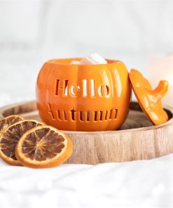 Hello Autumn Pumpkin Oil Burner - Image 4