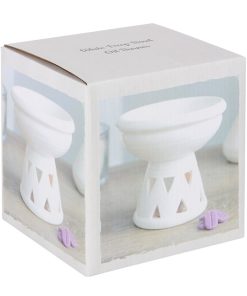 Off White Deep Bowl Oil Burner - Image 3