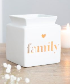 White Family Cut Out Oil Burner - Image 4