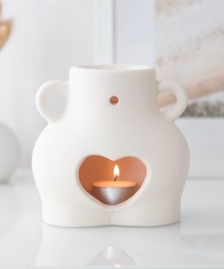 Cream Speckle Bum Oil Burner - Image 5