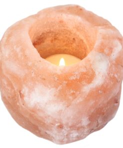 Single Salt Candle Holder - Image 1