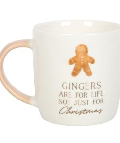 Gingers Are For Life Christmas Mug - Image 1