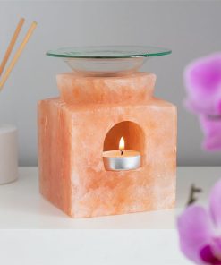 Cube Himalayan Salt Oil Burner - Image 3