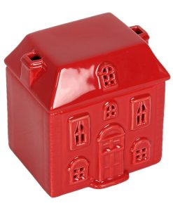 Red Ceramic House Oil Burner - Image 2