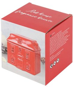 Red Ceramic House Oil Burner - Image 5