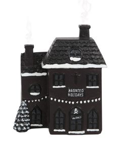 Haunted Holiday House Incense Cone Burner - Image 1