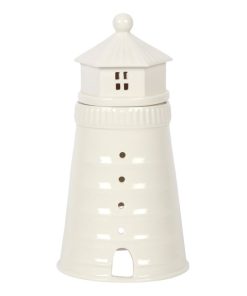 White Lighthouse Oil Burner - Image 1