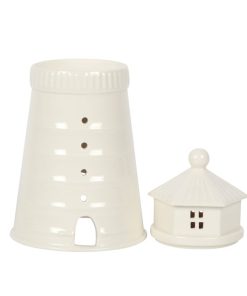 White Lighthouse Oil Burner - Image 2