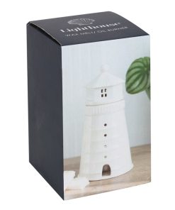 White Lighthouse Oil Burner - Image 4