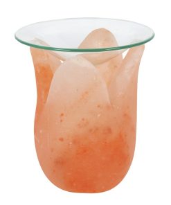 Tulip Shaped Himalayan Salt Oil Burner - Image 1