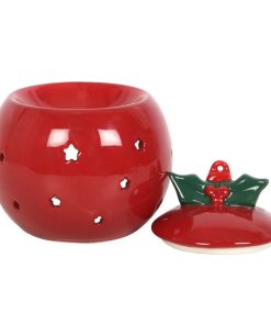 Red Bauble Oil Burner - Image 2