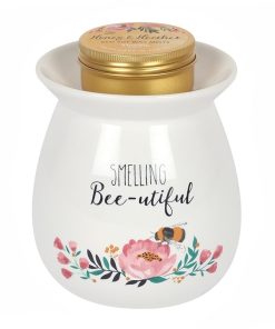 Large Smelling Bee-utiful Wax Melt Burner Gift Set - Image 1