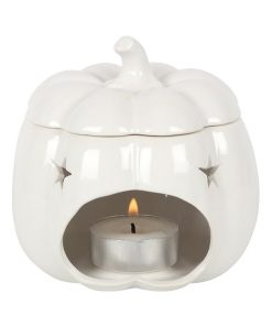 White Pumpkin Oil Burner - Image 1