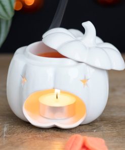 White Pumpkin Oil Burner - Image 4