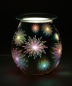 3D Firework Effect Light Up Electric Oil Burner - Image 1