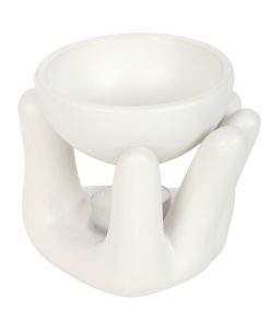 White Hand Ceramic Oil Burner - Image 3