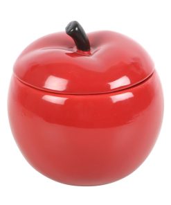 Red Apple Ceramic Oil Burner - Image 1