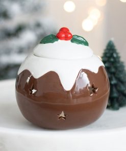 Christmas Pudding Oil Burner - Image 5