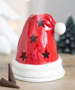 Santa Hat Incense Cone Burner and Tealight Holder - Image 6