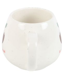 All Good in the Pud Rounded Christmas Mug - Image 2