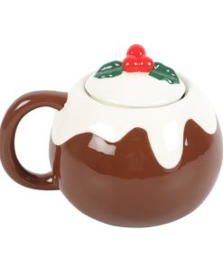 Christmas Pudding Shaped Mug - Image 1