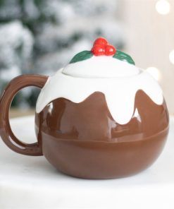 Christmas Pudding Shaped Mug - Image 5