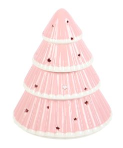 Pink Christmas Tree Oil Burner - Image 1