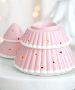 Pink Christmas Tree Oil Burner - Image 6