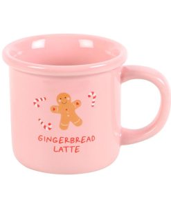 Pink Gingerbread Latte Mug - Image 1