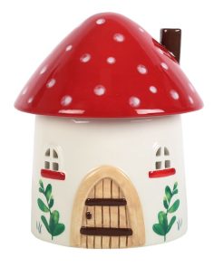 Mushroom House Oil Burner and Wax Warmer - Image 1