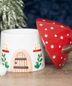 Mushroom House Oil Burner and Wax Warmer - Image 6