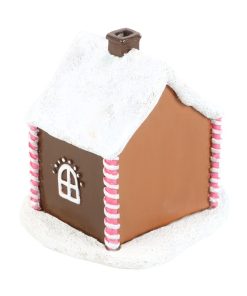 Pink Gingerbread House Incense Cone Burner - Image 4