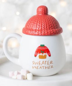 Sweater Weather Lidded Mug - Image 5